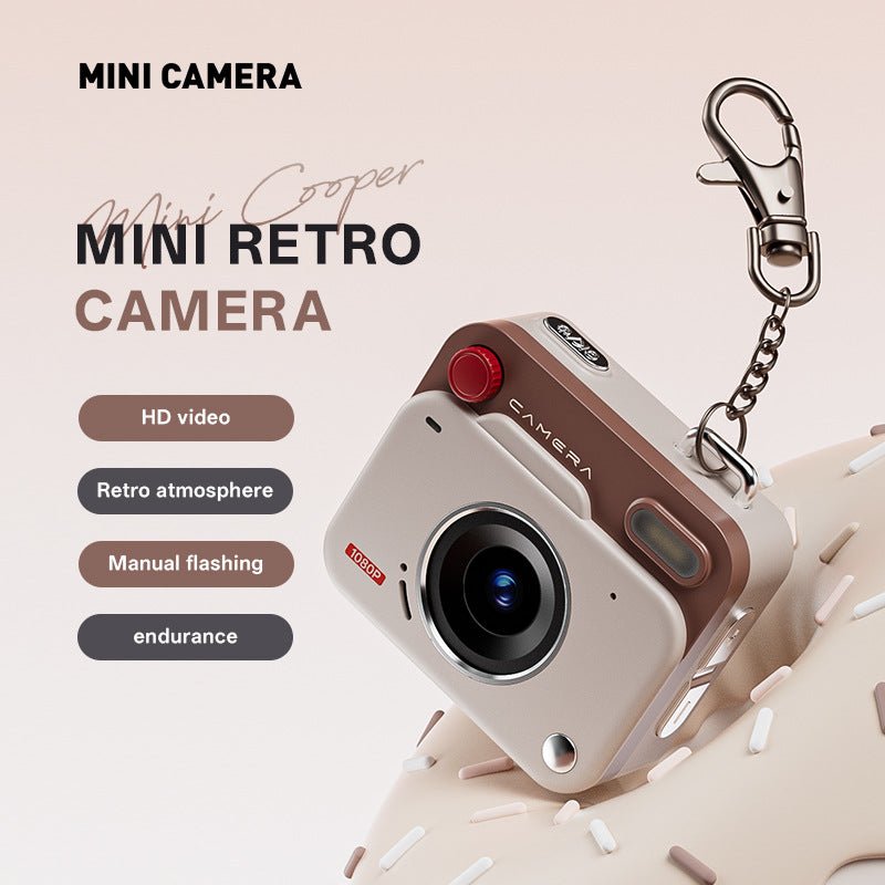 CCD Retro Mini Digital Camera For Students With High - definition Campus Photography - Vision X Glasses