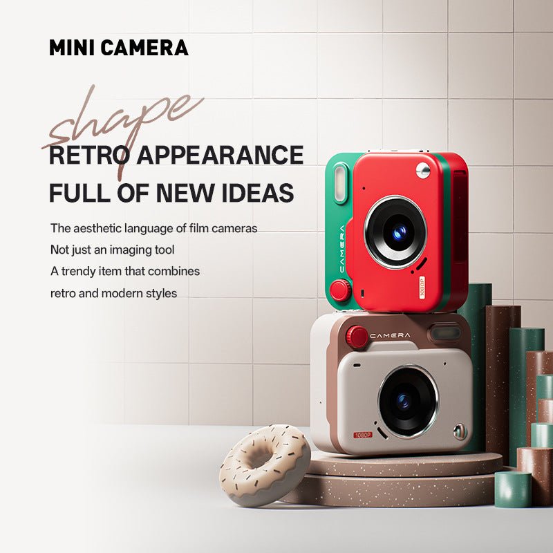 CCD Retro Mini Digital Camera For Students With High - definition Campus Photography - Vision X Glasses