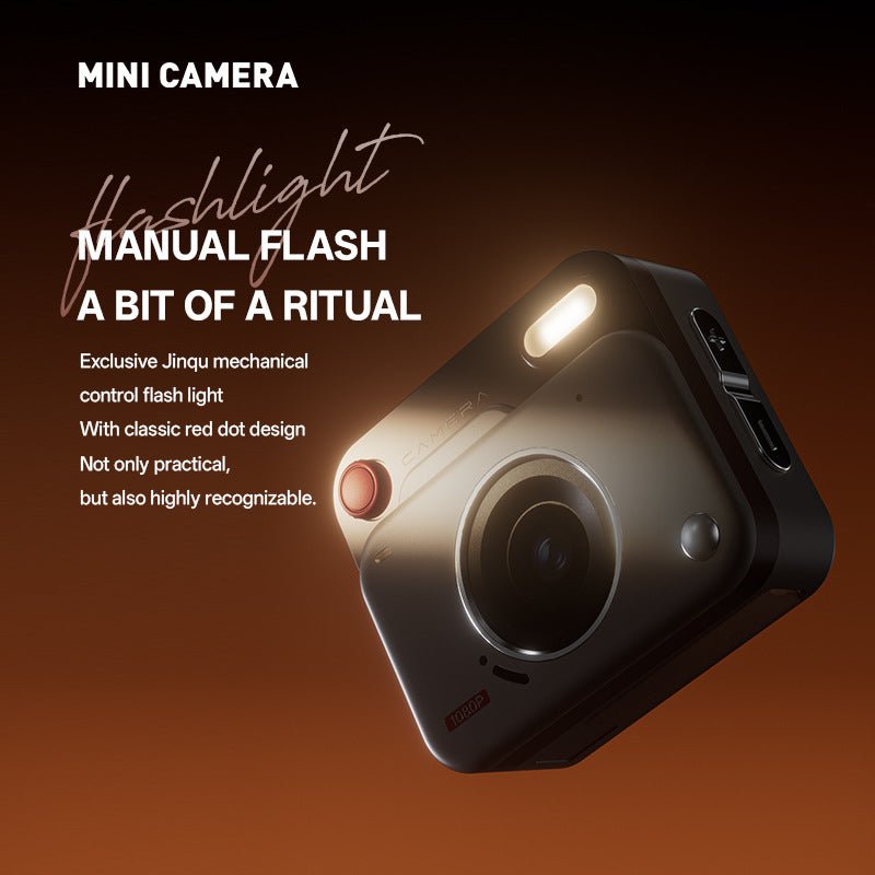 CCD Retro Mini Digital Camera For Students With High - definition Campus Photography - Vision X Glasses