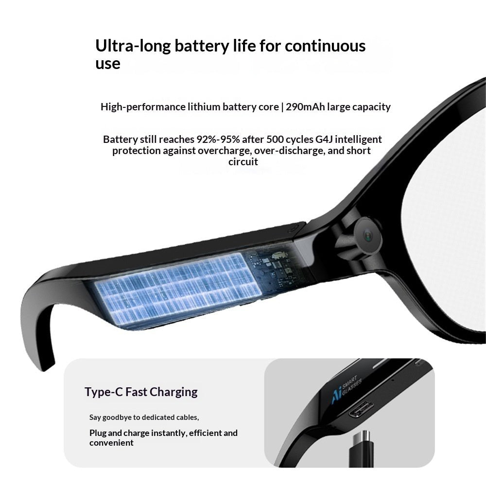 Vision X Smart Glasses — AI Translation, Bluetooth Calling & Camera - Vision X Glasses